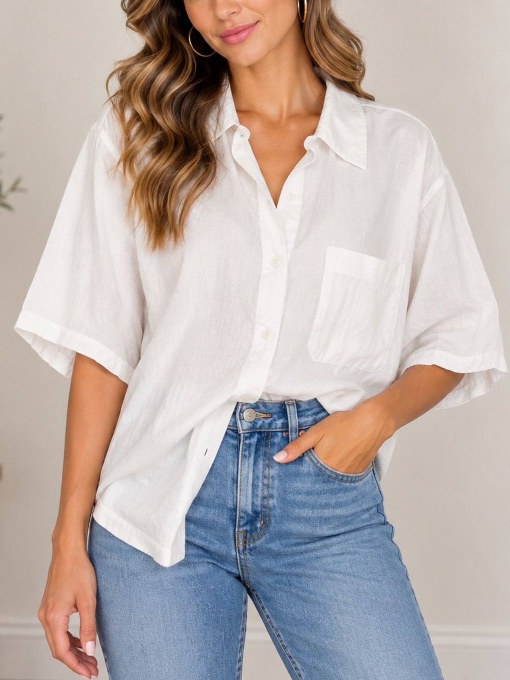 Vintage Rhapsody White Blouse